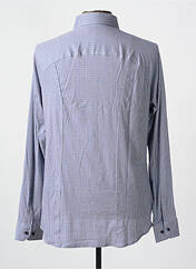 Chemise manches longues bleu DESOTO pour homme seconde vue