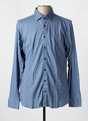 Chemise manches longues bleu DESOTO pour homme seconde vue