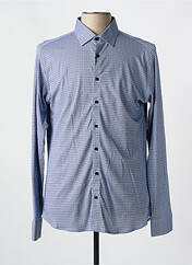 Chemise manches longues bleu DESOTO pour homme seconde vue