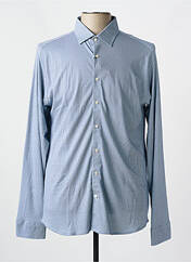 Chemise manches longues bleu DESOTO pour homme seconde vue