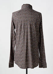 Chemise manches longues marron DESOTO pour homme seconde vue