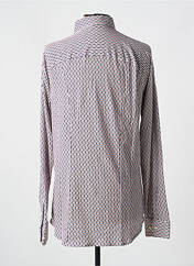 Chemise manches longues violet DESOTO pour homme seconde vue