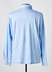 Polo bleu DESOTO pour homme seconde vue