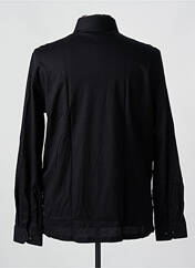 Polo noir DESOTO pour homme seconde vue