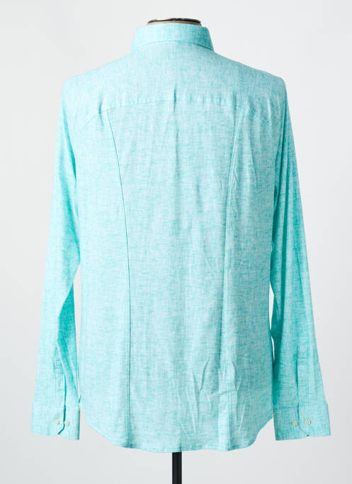 Chemise manches longues manches longues vert DESOTO homme