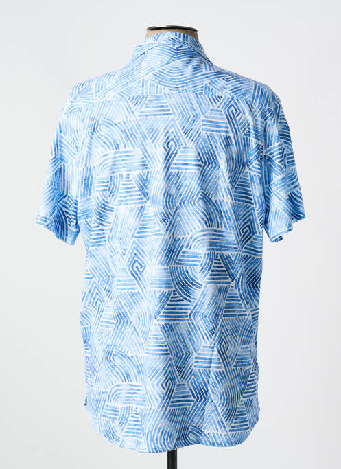 Chemise manches courtes bleu DESOTO pour homme