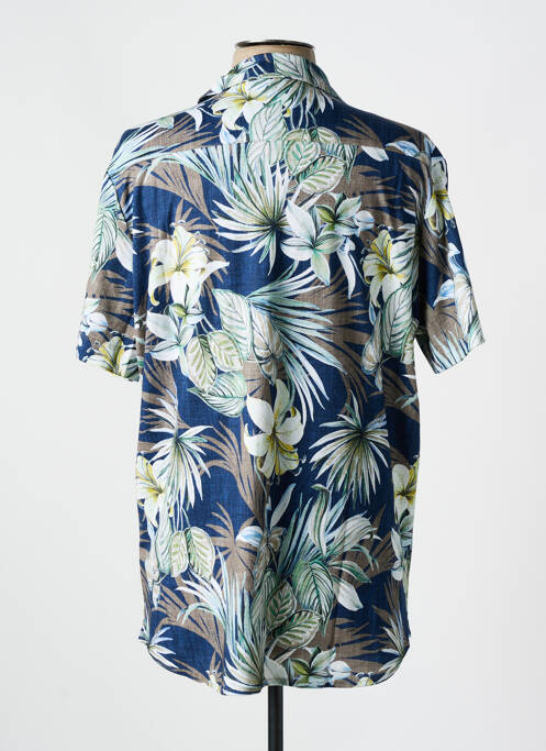 Chemise manches courtes bleu DESOTO pour homme