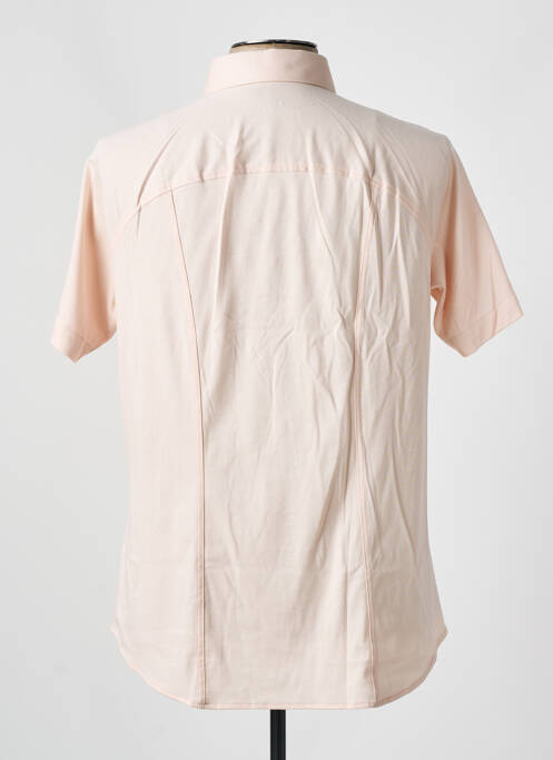 Chemise manches courtes orange DESOTO pour homme