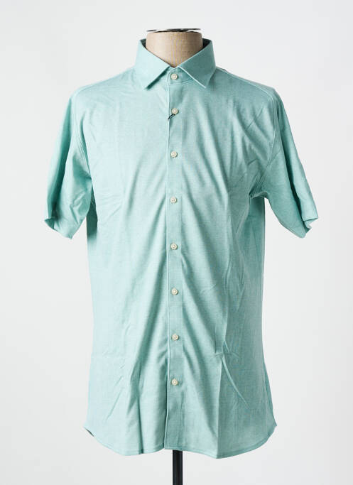 Chemise manches courtes vert DESOTO pour homme