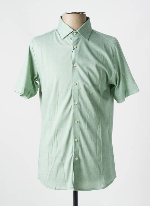 Chemise manches courtes vert clair DESOTO pour homme