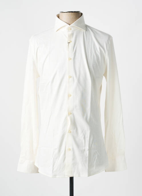 Chemise manches longues beige DESOTO pour homme
