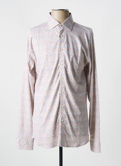 Chemise manches longues blanc DESOTO pour homme