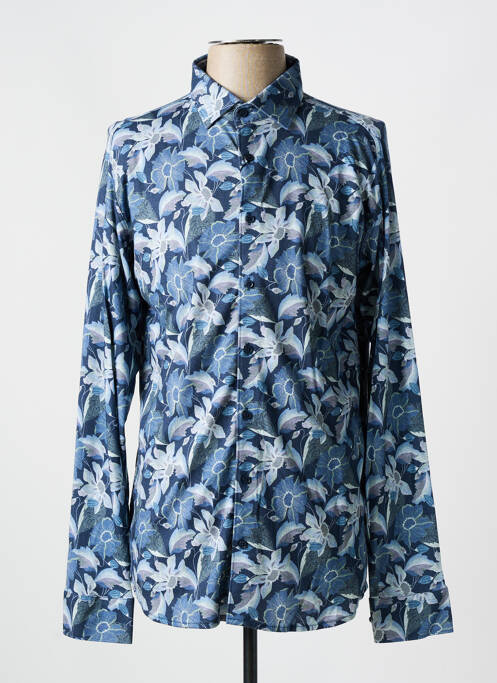 Chemise manches longues bleu clair DESOTO pour homme