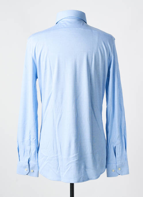 Chemise manches longues bleu DESOTO pour homme