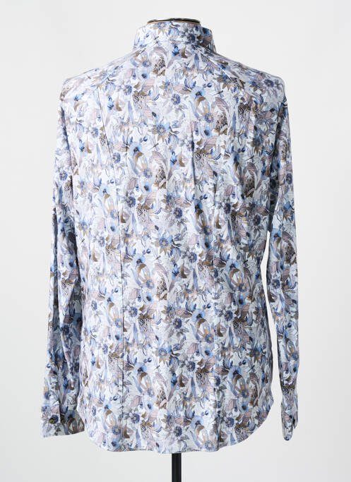 Chemise manches longues bleu DESOTO homme