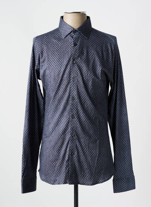 Chemise manches longues gris DESOTO pour homme