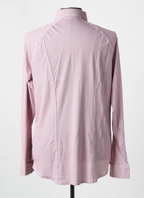 Chemise manches longues rouge DESOTO pour homme