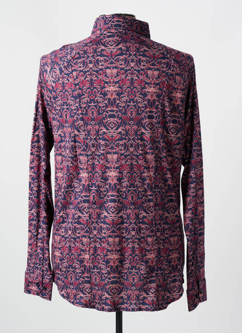 Chemise manches longues rouge DESOTO pour homme