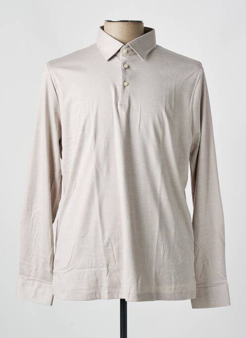 Polo beige DESOTO pour homme