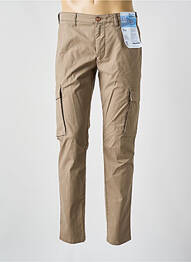 Pantalon cargo bio taille normale marron M5 BY MEYER homme