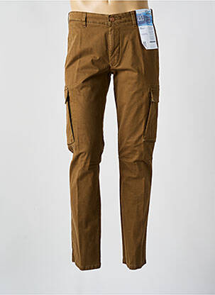 Pantalon cargo bio taille normale marron M5 BY MYER homme