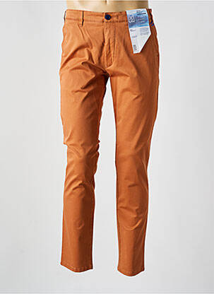 Pantalon chino bio taille normale orange M5 BY MEYER homme