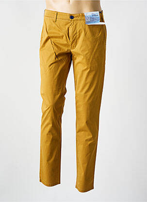 Pantalon chino bio taille normale jaune M5 BY MYER homme