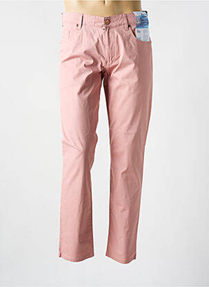 Pantalon slim tissage chiné taille normale rose M5 BY MEYER homme