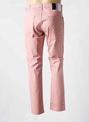 Pantalon slim tissage chiné taille normale rose M5 BY MEYER homme