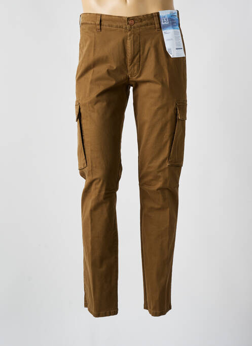 Pantalon cargo bio taille normale marron M5 BY MEYER homme