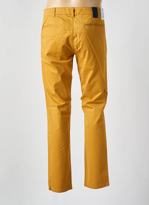 Pantalon chino tissage popeline taille normale jaune M5 BY MEYER homme