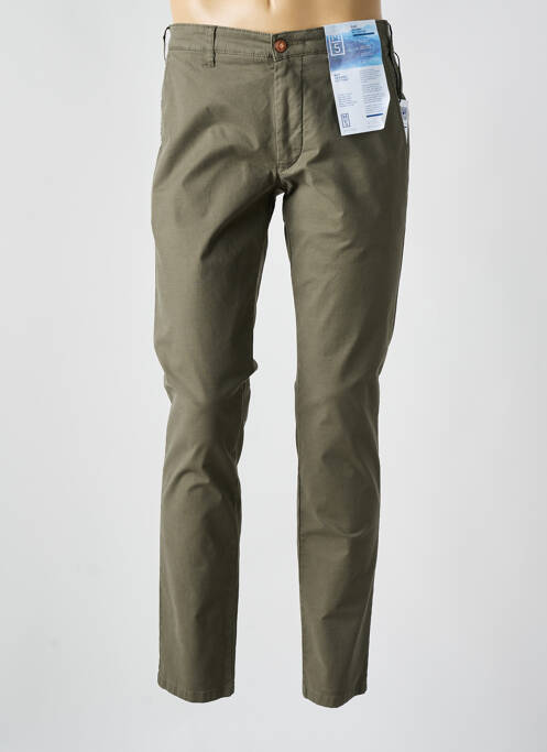 Pantalon chino bio taille normale vert M5 BY MEYER homme