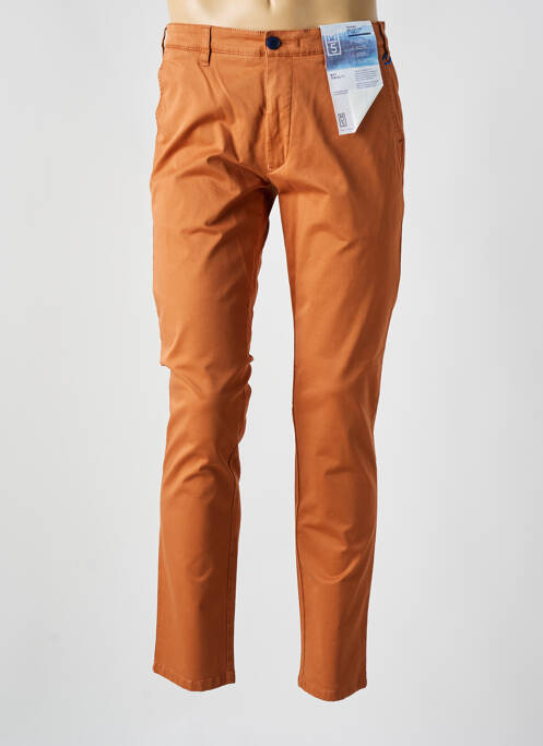 Pantalon chino bio taille normale orange M5 BY MEYER homme