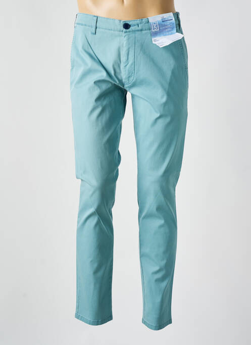 Pantalon chino stretch taille normale bleu M5 BY MEYER homme