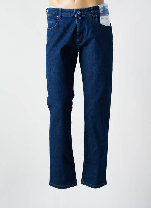 Jeans coupe droite stretch taille normale bleu M5 BY MEYER homme