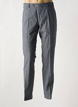 Pantalon chino fermeture zippée sous rabat avec crochet taille normale gris MEYER homme