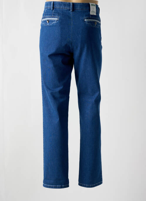 Jeans coupe droite bleu MEYER pour homme