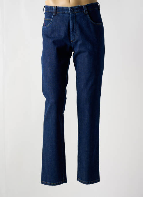 Jeans coupe droite bleu MEYER pour homme
