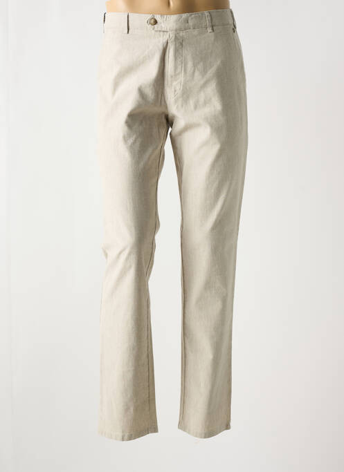 Pantalon chino beige MEYER pour homme
