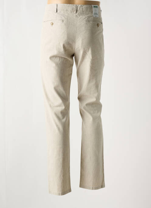 Pantalon chino beige MEYER pour homme