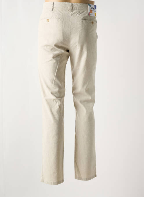 Pantalon chino beige MEYER pour homme