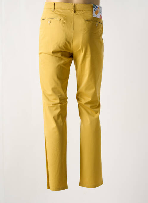 Pantalon chino jaune MEYER pour homme