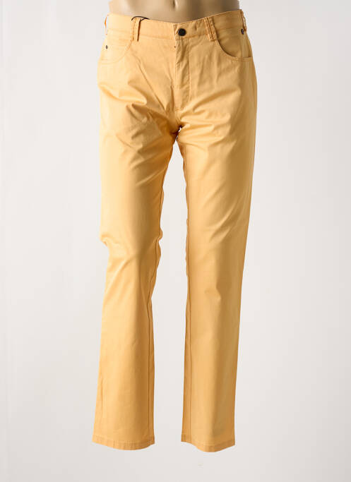 Pantalon chino jaune MEYER pour homme