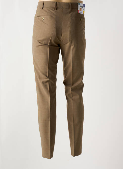 Pantalon chino marron MEYER pour homme