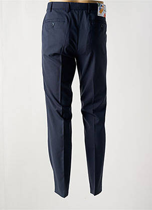 Pantalon slim tissage popeline taille normale bleu MEYER homme