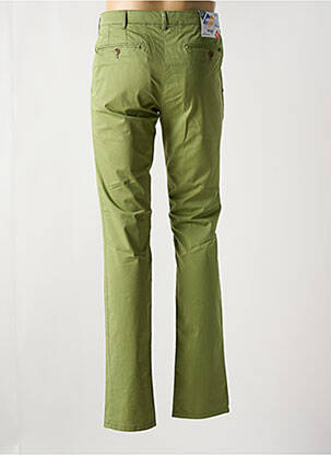 Pantalon chino stretch taille normale vert MEYER homme