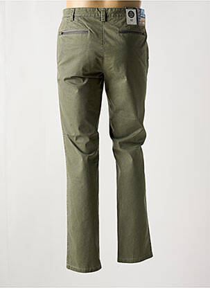 Pantalon droit stretch taille normale vert MEYER homme