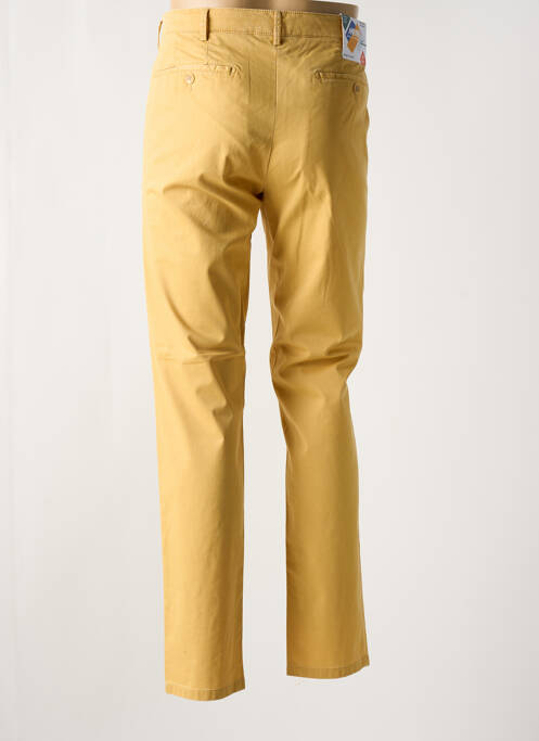 Pantalon chino jaune MEYER pour homme