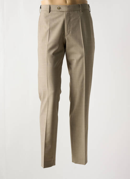 Pantalon slim beige MEYER pour homme