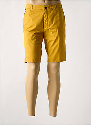 Bermuda stretch taille normale jaune MEYER homme